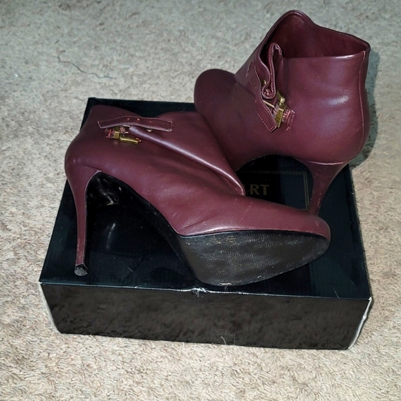 Round Toe Booties - Picture 2 of 4